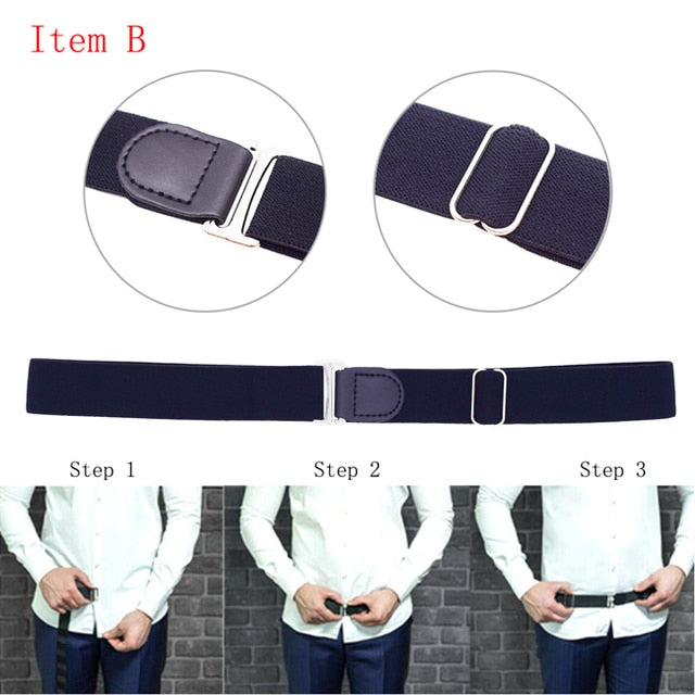 Non-slip Keep Shirt Tucked Thigh Suspender