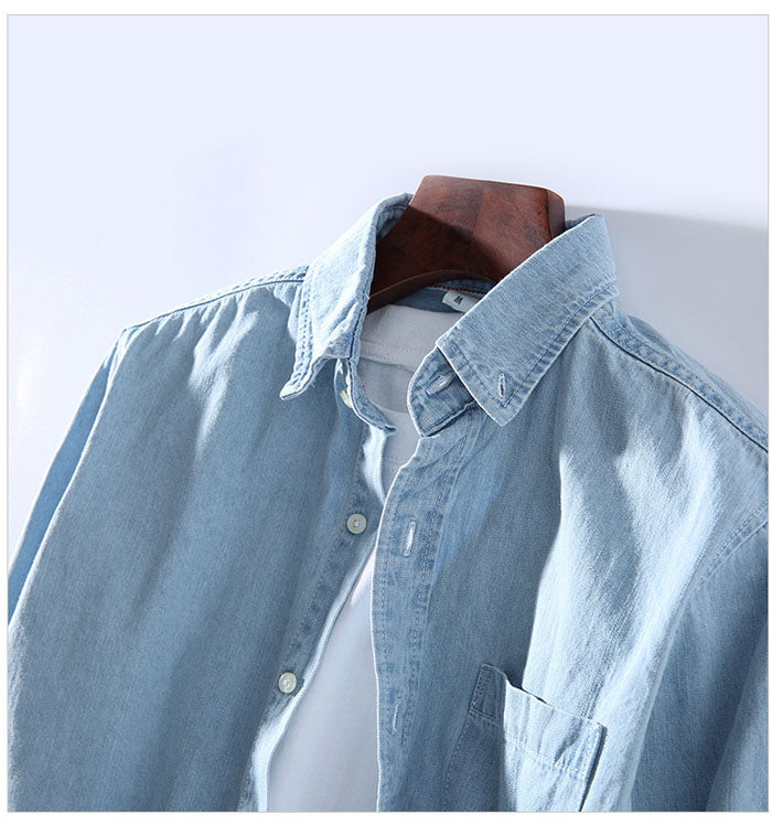 FC Casual Denim Slim Fit Shirt