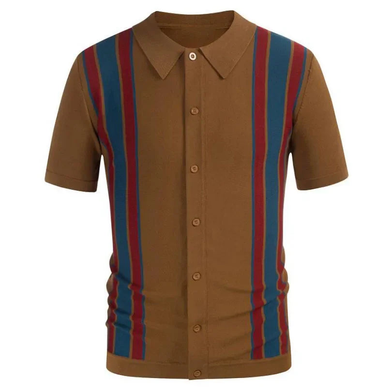 Classic Knitted Slim Shirts
