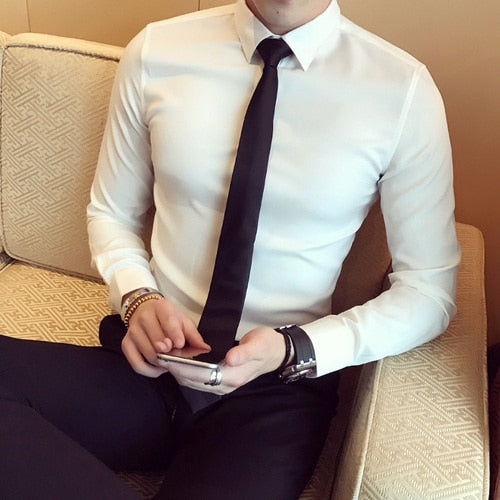 Classic Slim Fit Lapel Shirts