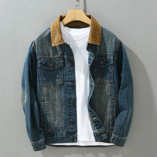 Distressed Denim Jacket