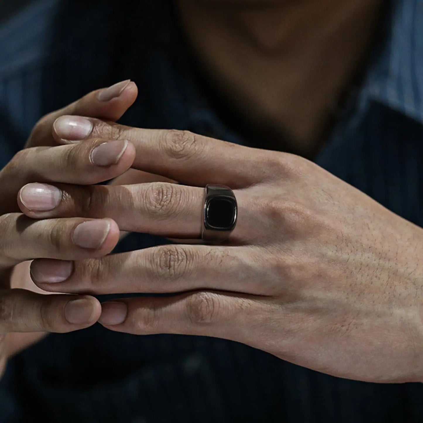 Stylish Black Stone Rings