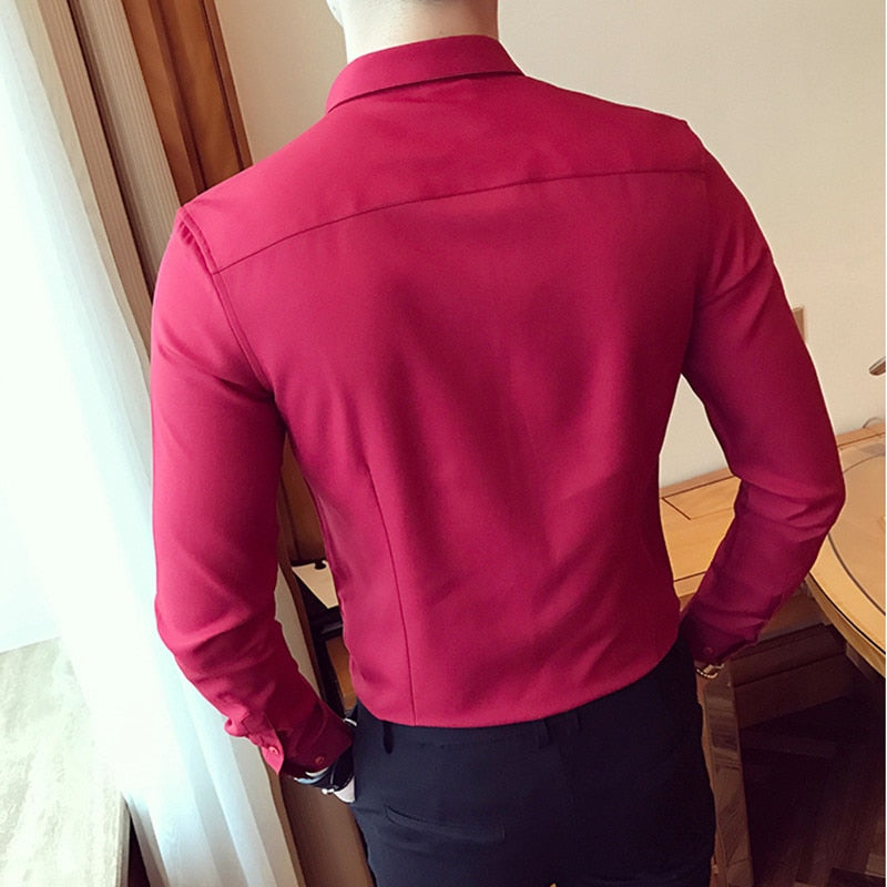 Classic Slim Fit Lapel Shirts