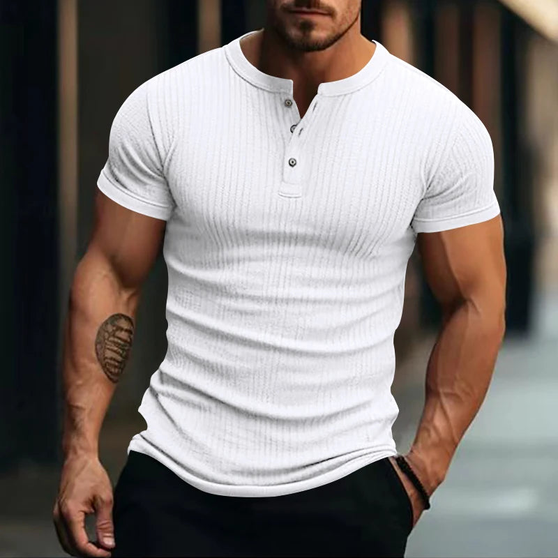 FC V-neck Knit T-shirt