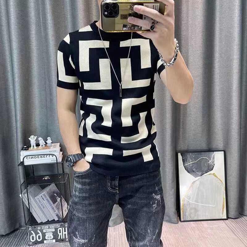 Plaid Printed Graphic T Shirts