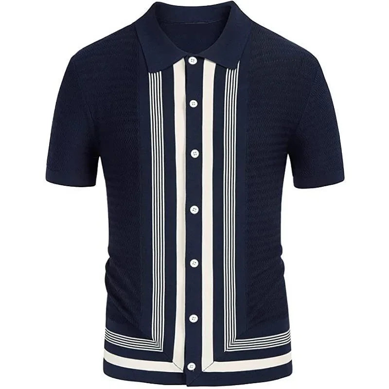Classic Knitted Slim Shirts