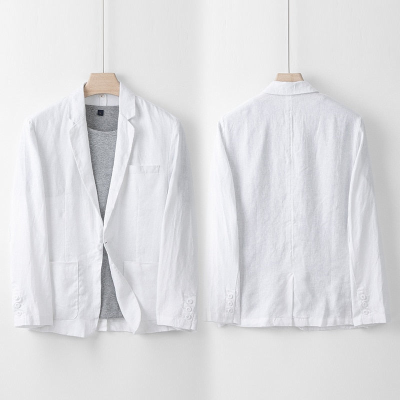 FC Slim Fit Linen Blazer