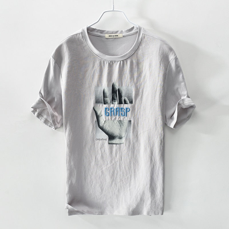 Italy linen T-shirt