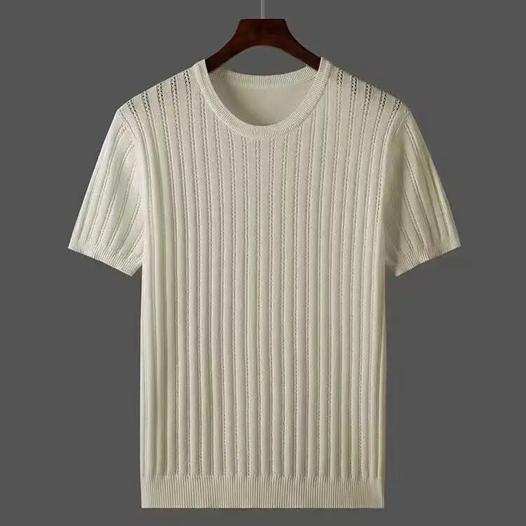 Casual Hollow Slim Fit Shirt
