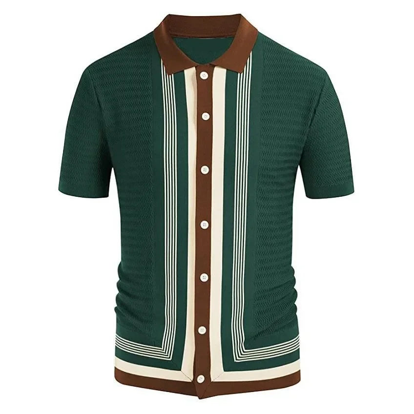 Classic Knitted Slim Shirts
