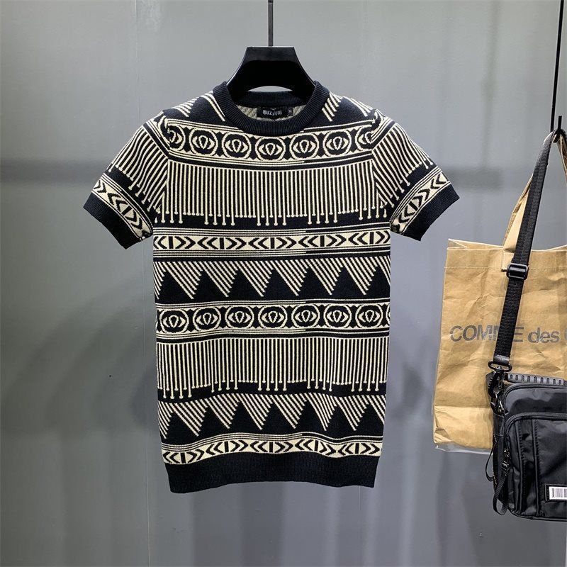 Plaid Printed Graphic T Shirts