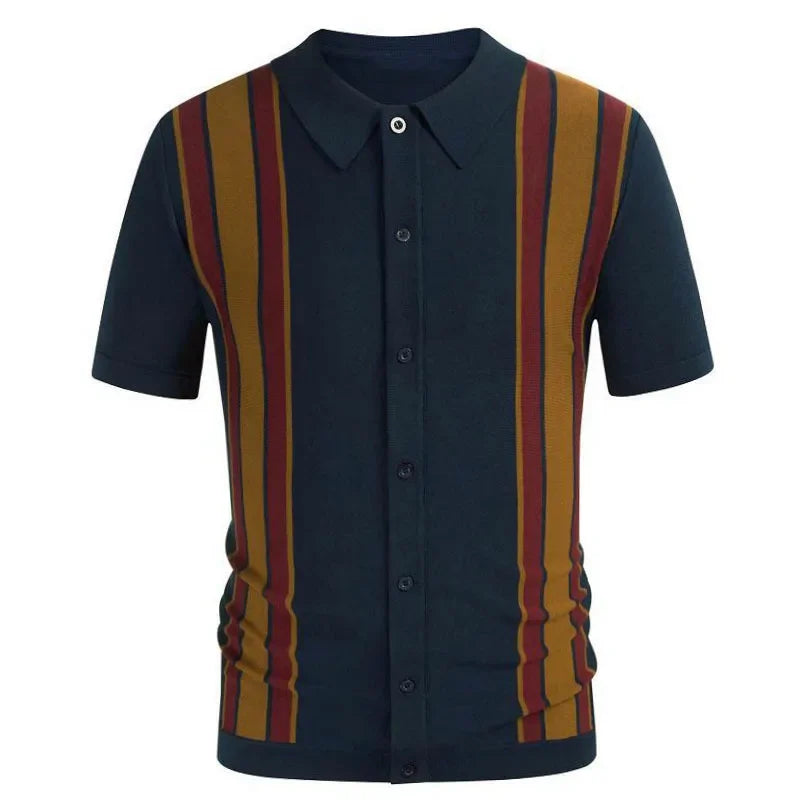Classic Knitted Slim Shirts