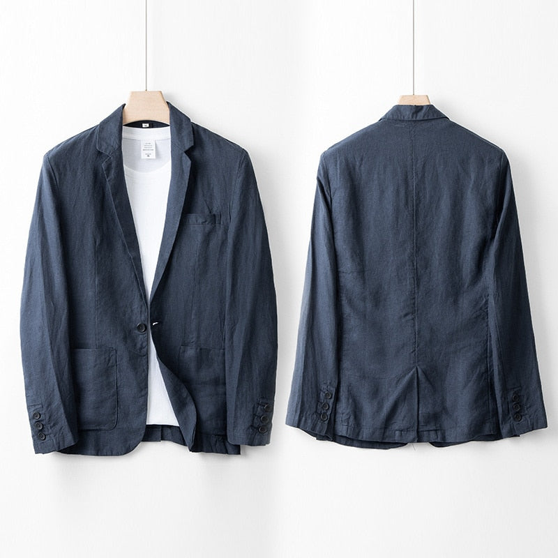 FC Slim Fit Linen Blazer