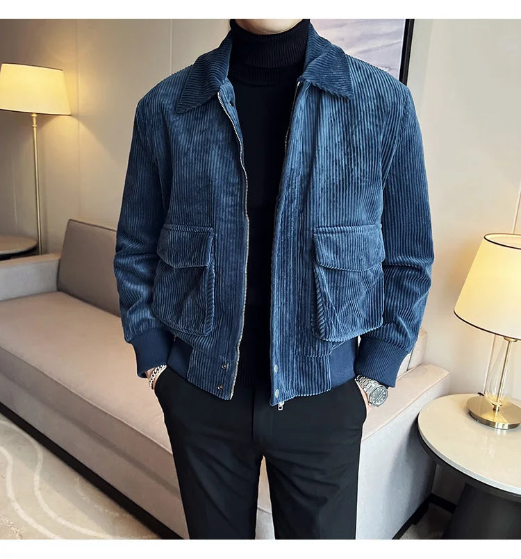 FC Corduroy Casual Coat