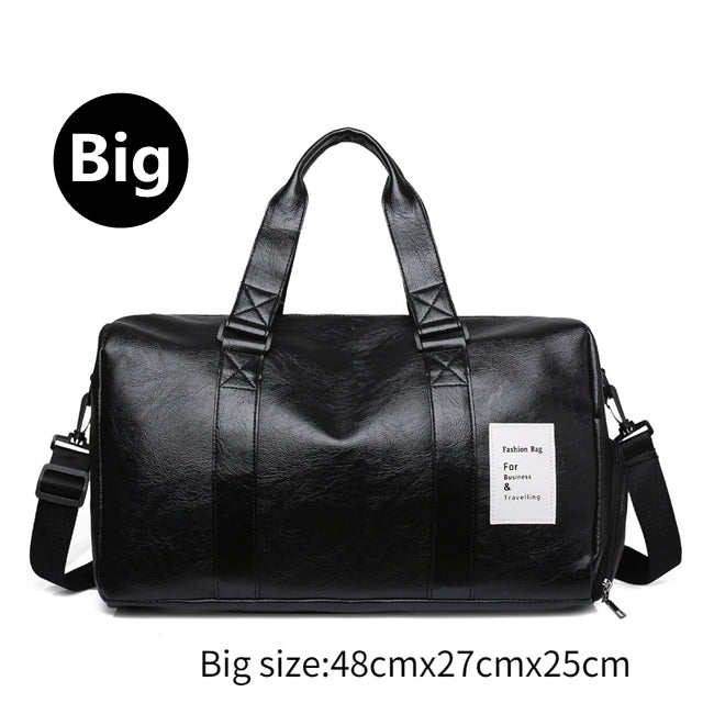 Workout Leather Sports Bags