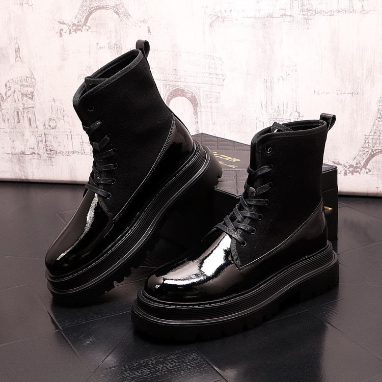 FC Platform Ankle Boots