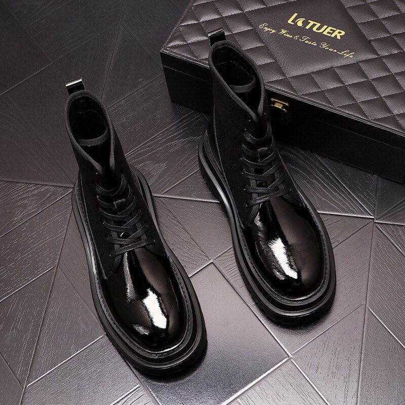 FC Platform Ankle Boots