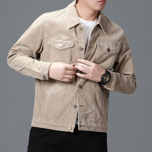 Corduroy Denim Jacket
