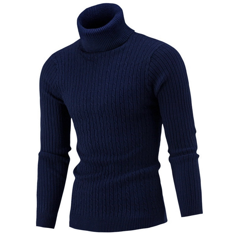 Knitted Turtleneck Sweater