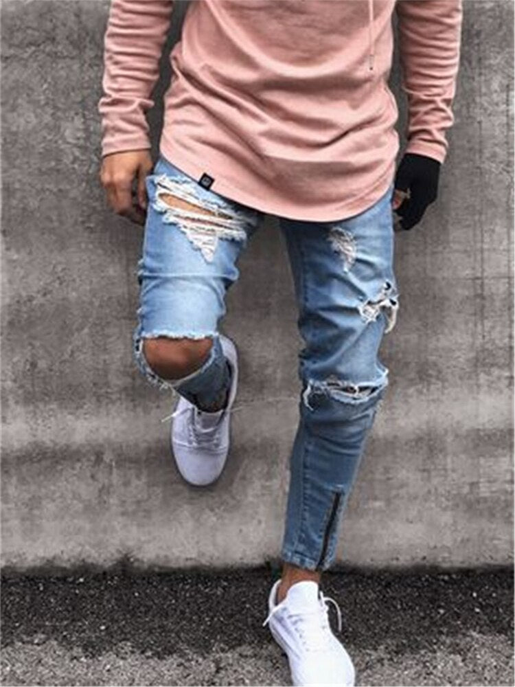 FC Ripped Skinny Jeans