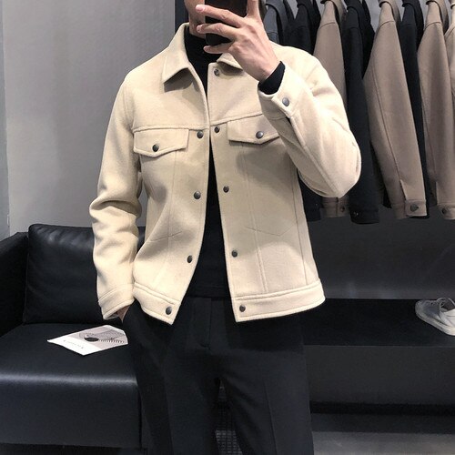 Woolen Trench Coat
