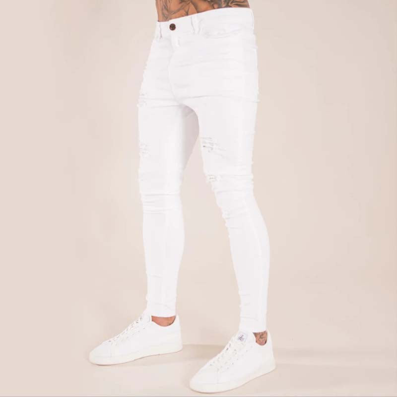 Fashion Casual Ripped Jeans