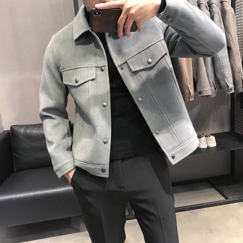 Woolen Trench Coat