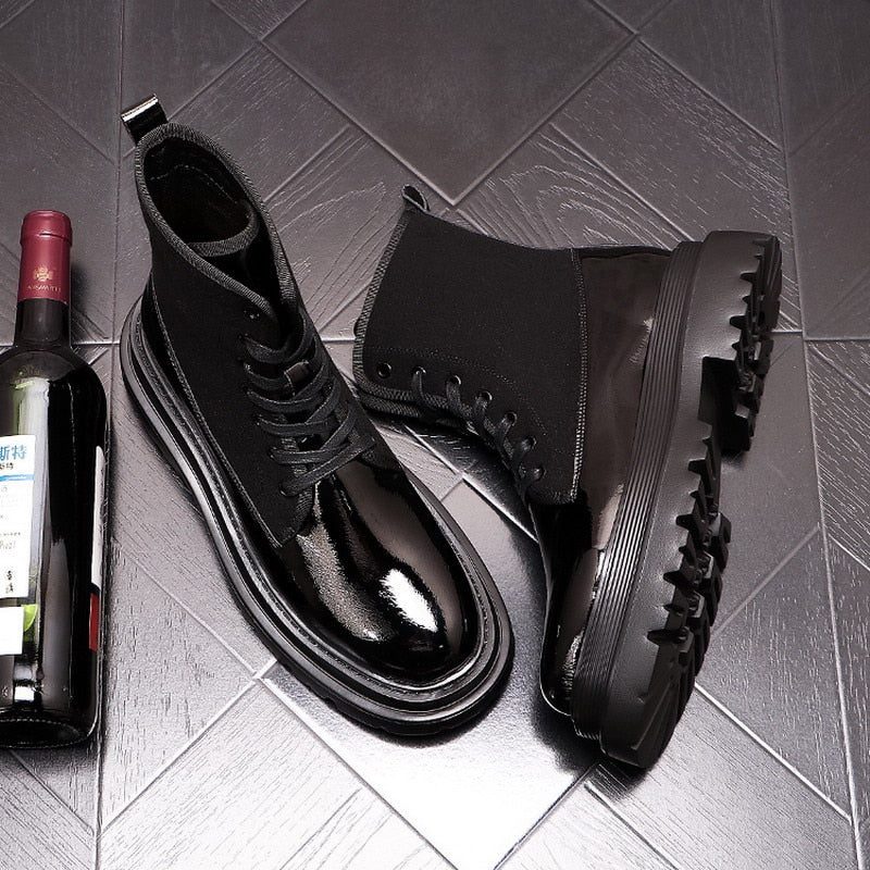 FC Platform Ankle Boots