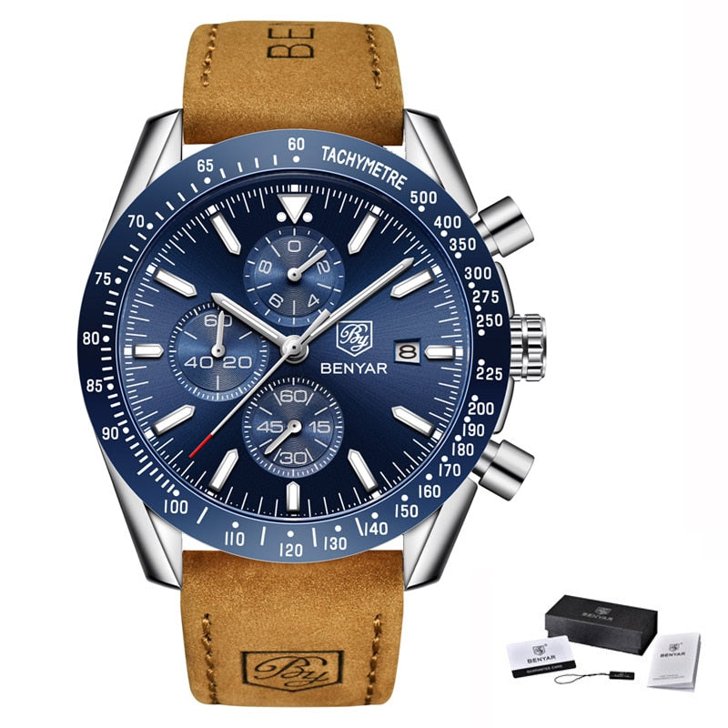 Classic Waterproof Quartz Wrist Watch