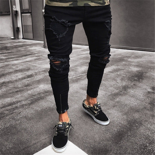 FC Stylish Destroyed Denim Pants
