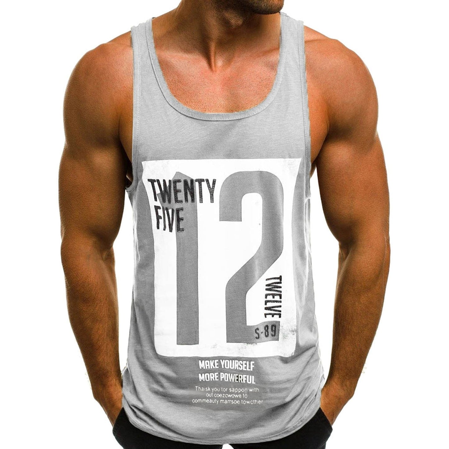Letter Print Tank Top