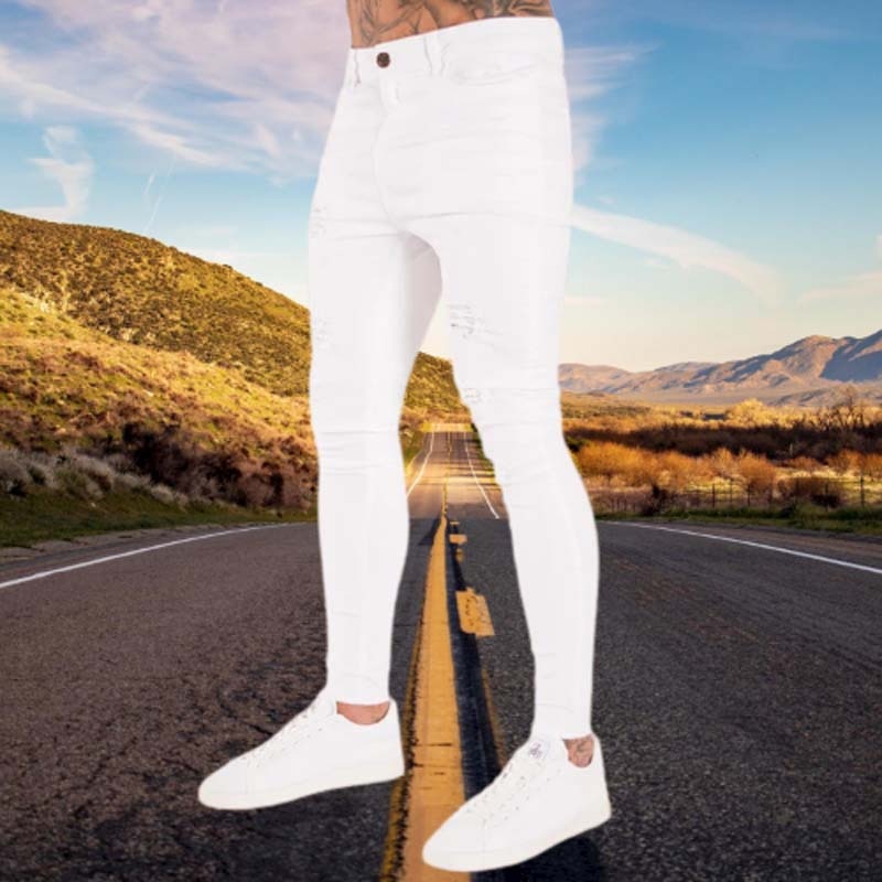 Fashion Casual Ripped Jeans