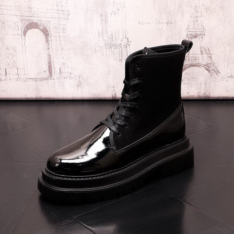 FC Platform Ankle Boots