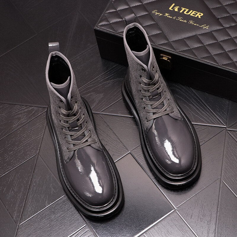 FC Platform Ankle Boots