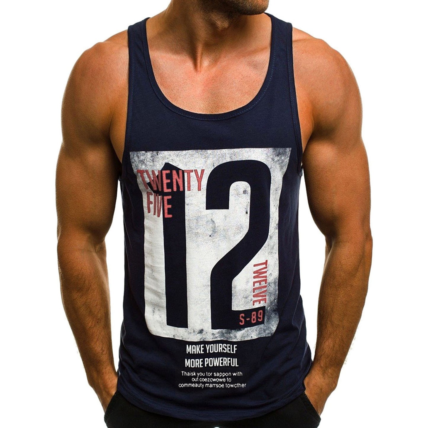 Letter Print Tank Top