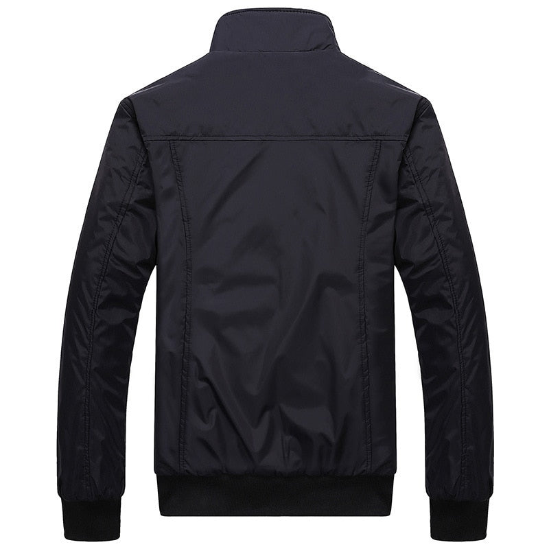 Casual Stand Collar Slim Jackets