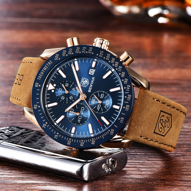Classic Waterproof Quartz Wrist Watch