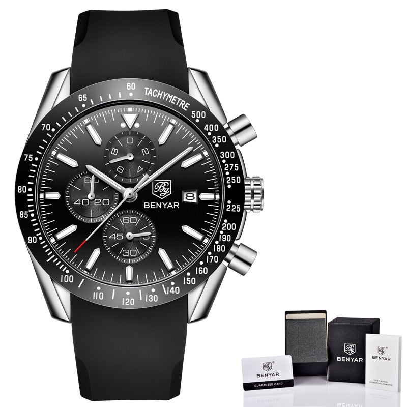 Classic Waterproof Quartz Wrist Watch