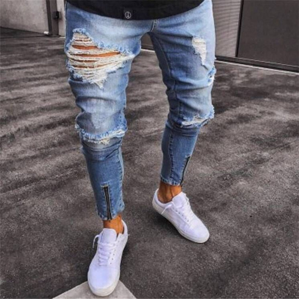 FC Ripped Skinny Jeans