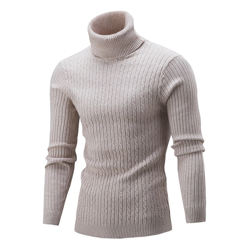 Knitted Turtleneck Sweater