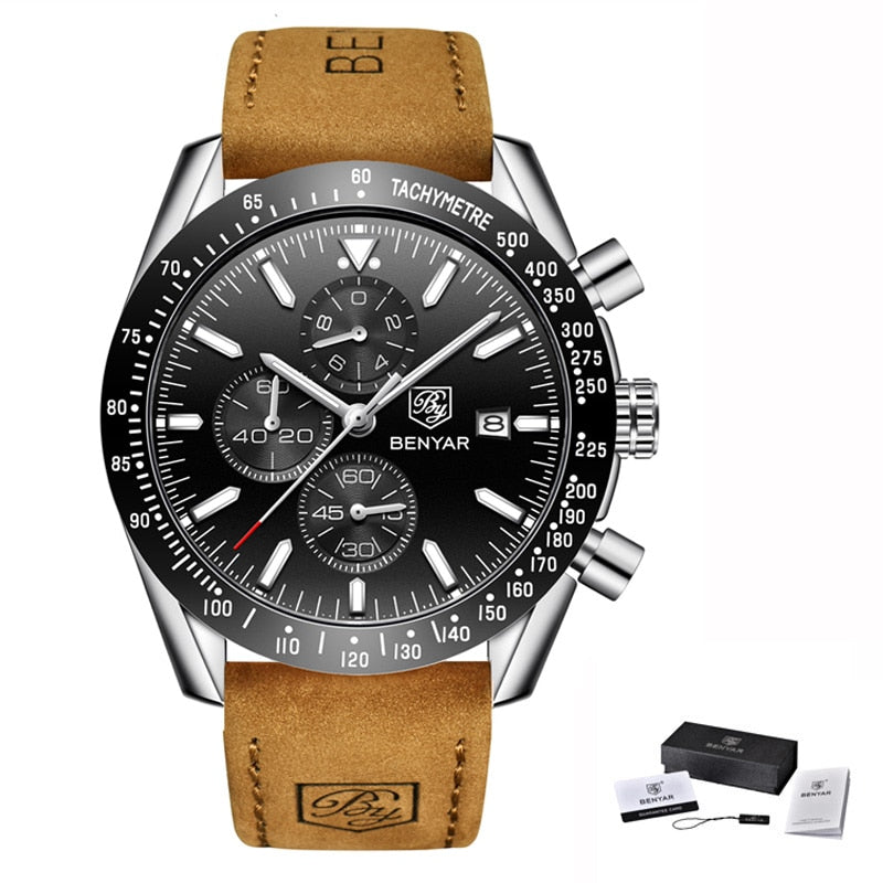 Classic Waterproof Quartz Wrist Watch