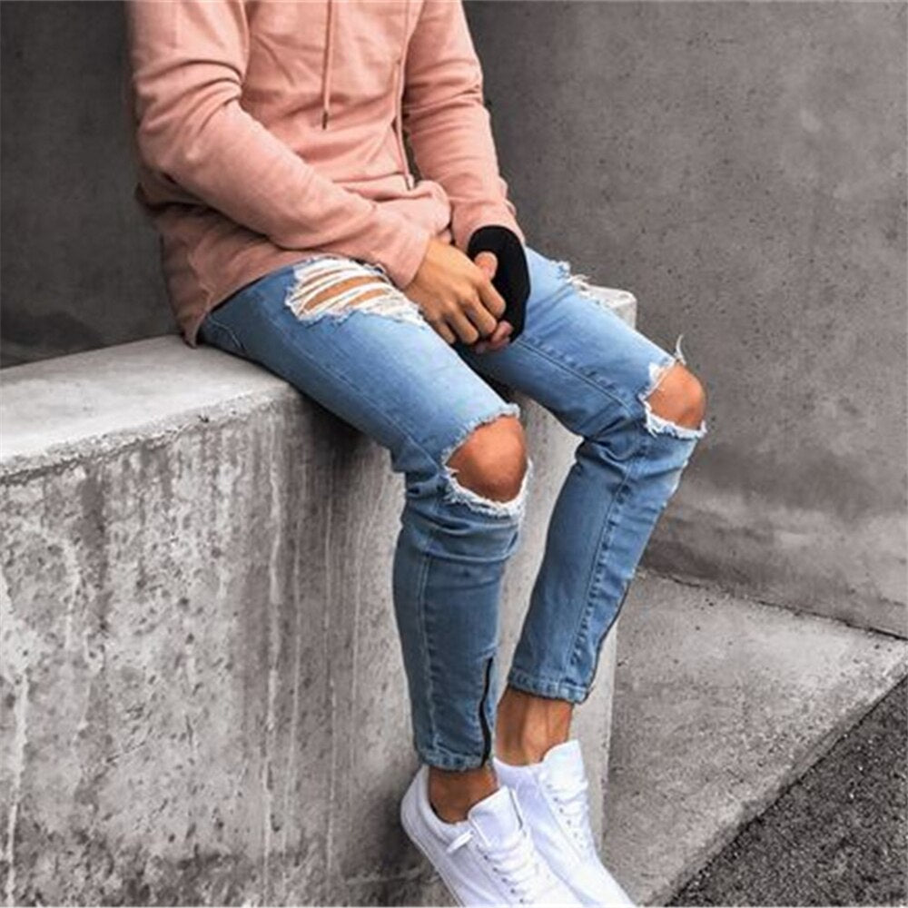 FC Ripped Skinny Jeans