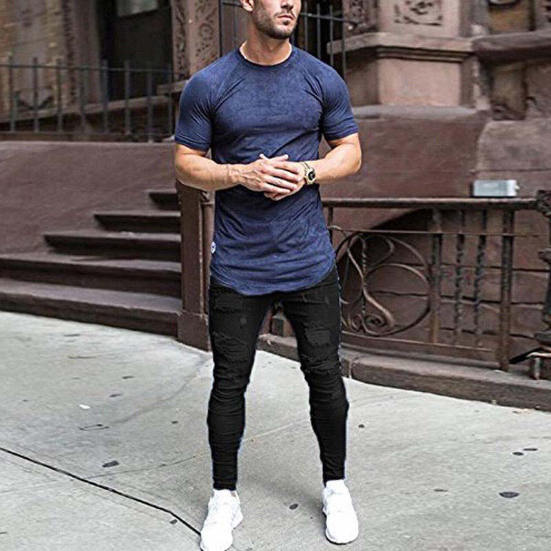 Fashion Casual Ripped Jeans