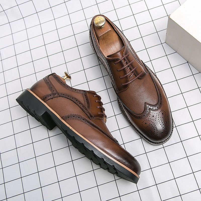 Handmade Oxford Leather Shoes