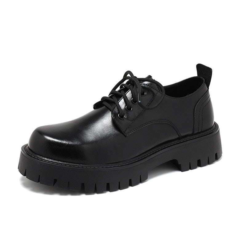 Fitt Curvvy Platform Leather Shoes