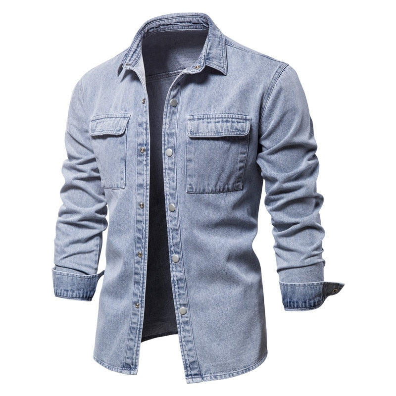 Street Fashion Denim Shirts