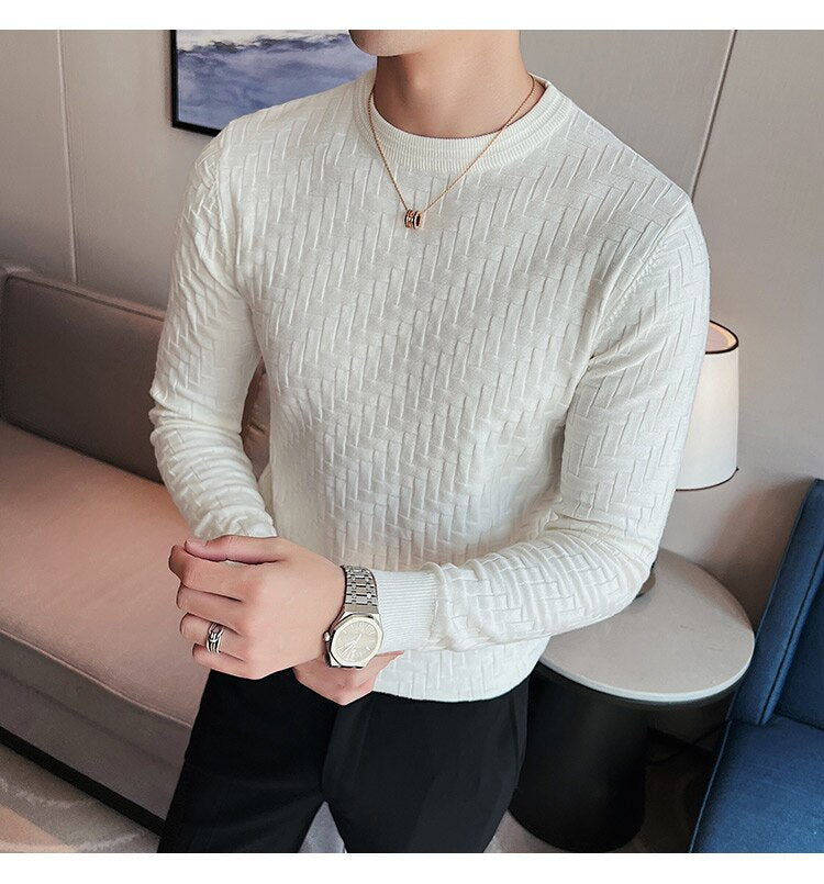 FC Slim Fit Plaid Sweater