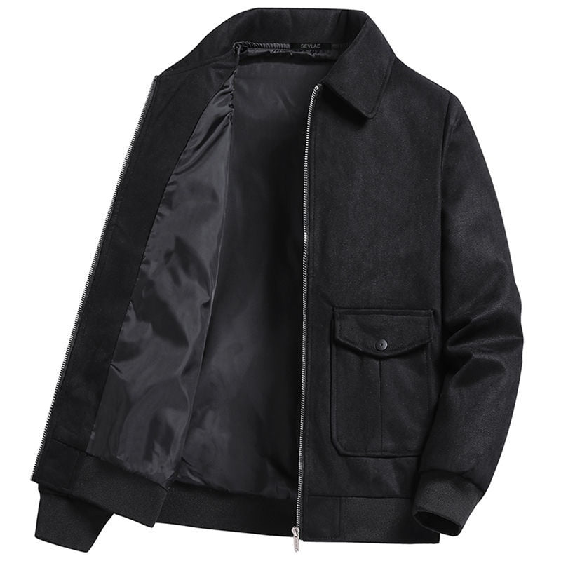 Korean Fashion Suede Jacket
