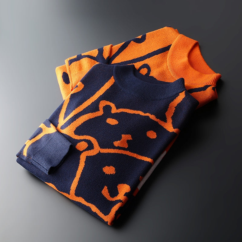 Bear Pattern Sweaters