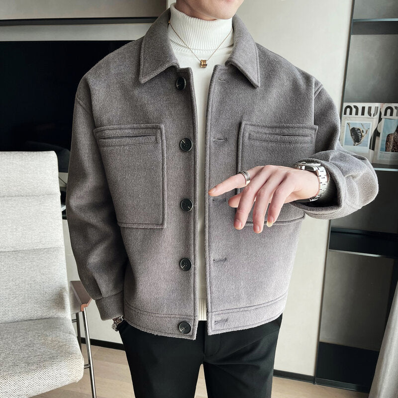 Street Style Woolen Coat